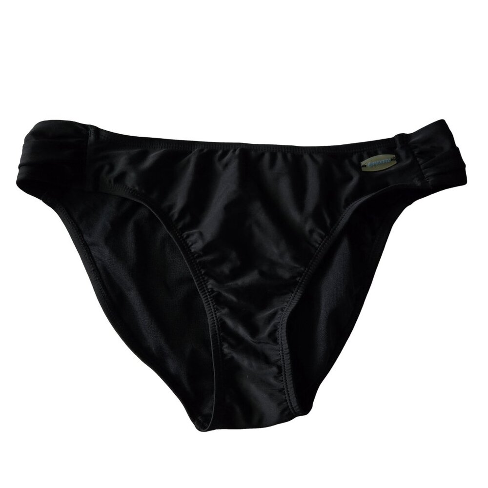 NWT FIREFLY Black  Bikini Bottom L